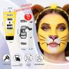 YBUETE Yellow Water-Based Face and Body Paint for Tiger Cosplay and Halloween view 2