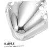3 Pairs of Metal Toe Caps for Pumps and High Heels view 3