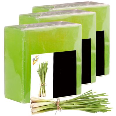 3-Piece Natural Citronella Soap, 100 g Each