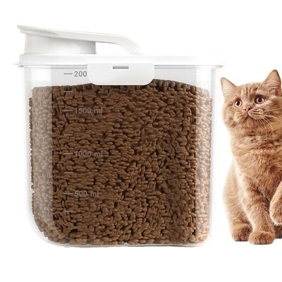 Pet Food Container, 20 x 20 x 10 cm, 2L