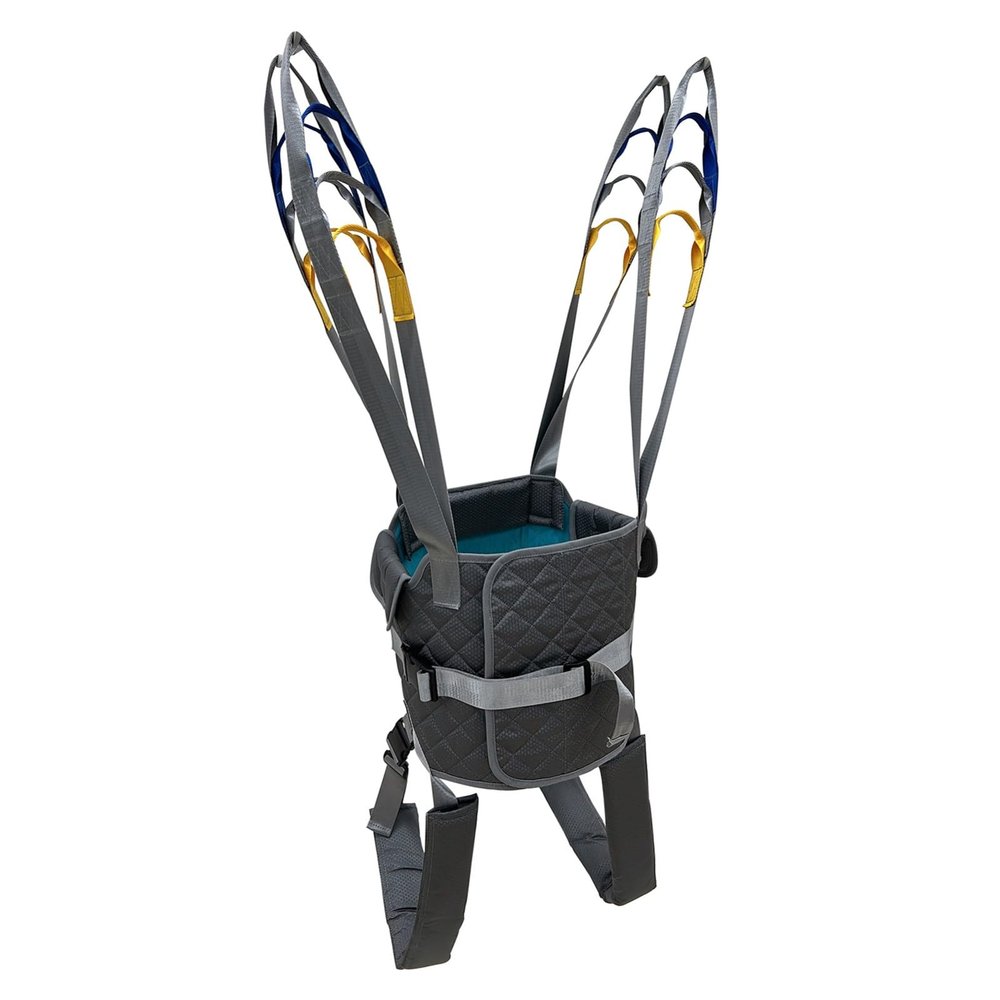 Patient Lift Sling for Toileting, Rehabilitation, Adjustable Full-Body Transfer Belt for Seniors, Standing and Walking Aid