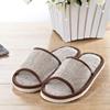 Women's Flat House Slippers, Travel Slides, Coffee, Size 39 view 3