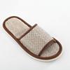 Women's Flat House Slippers, Travel Slides, Coffee, Size 39 view 4