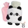 Flintronic 400 mL Panda Hot Water Bottle with Removable Plush Cover view 1