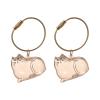 2pcs Clear Cat Hair Storage Bottle Decorative Charm view 1