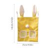 Rabbit Hay Feeder Bag, 2-Hole Hanging Dispenser for Cages view 4