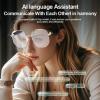 ASHATA Smart Glasses with AI Translation, Support for 110+ Languages and Polarized Lenses view 3