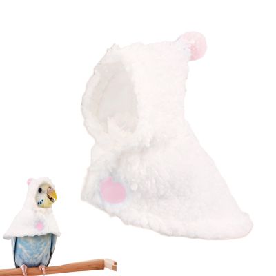 Parrot Coat | Warm Bird Clothing and Photo Prop Winter Outfit for Mynah Birds and Budgerigars