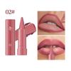 2-in-1 Lip Liner & Matte Lipstick with Tapered Tip, Long-Lasting, Waterproof and Smudge-Resistant (#02) view 2