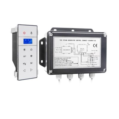 3 kW Wall-Mounted Mini Steam Sauna Generator with LCD Controller