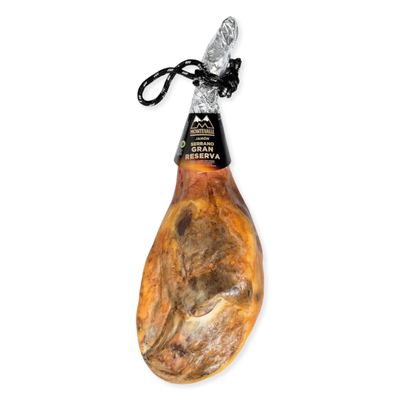 Montevalle Gran Reserva Serrano Ham | Whole Bone-In Leg (7–8 kg) | Traditionally Aged Over 20 Months
