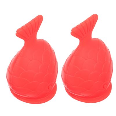 VALICLUD 2-Piece Soft Silicone Fish-Shaped Lip Plumper