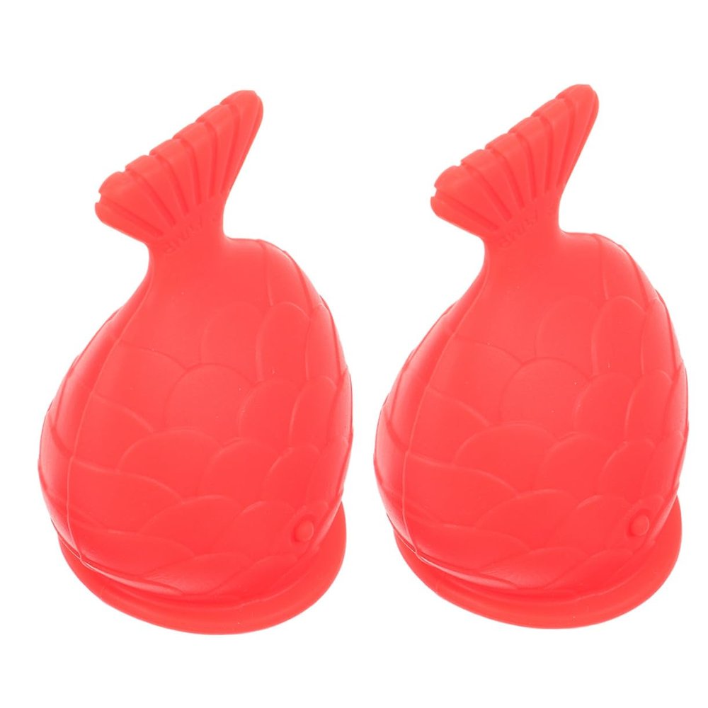VALICLUD 2-Piece Soft Silicone Fish-Shaped Lip Plumper
