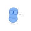 3-Piece Silicone Facial Cleansing and Exfoliating Set view 2
