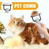 Dog Deshedding Brush, Undercoat Rake, Double-Sided Cactus-Design Dematting Tool view 2