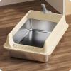 Large Cat Litter Box, Large Tray with Rim, for Kittens view 3