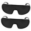 VANZACK 2-Pack Black Plastic Pinhole Glasses for Vision Correction and Night Driving view 1