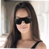 VANZACK 2-Pack Black Plastic Pinhole Glasses for Vision Correction and Night Driving view 3