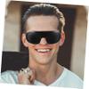 VANZACK 2-Pack Black Plastic Pinhole Glasses for Vision Correction and Night Driving view 4
