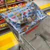 Baby Shopping Cart Seat Cover – Portable Protective Cover for Strollers, High Chairs and Carts view 2