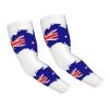YQxwJL Arm Sleeves for Men and Women, Cooling Sport Compression Sleeves, Australian Flag Design view 1