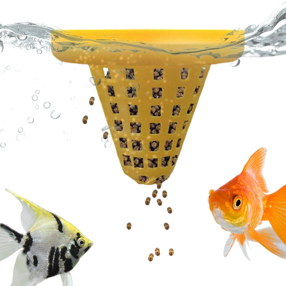 Acunny Floating Food Ring for Aquariums