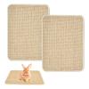 2-Pack Sisal Scratching Mat for Rabbits view 1
