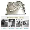 Stainless Steel Dog Potty Trainer with Secure Tray, Large Capacity, Indoor/Outdoor Use, Easy Cleanup, Floor Protection (123 x 80 x 7.5 cm, 304 SUS) view 2