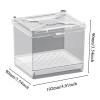 Spider Enclosure for Jumping Spiders with Feeding Container view 2