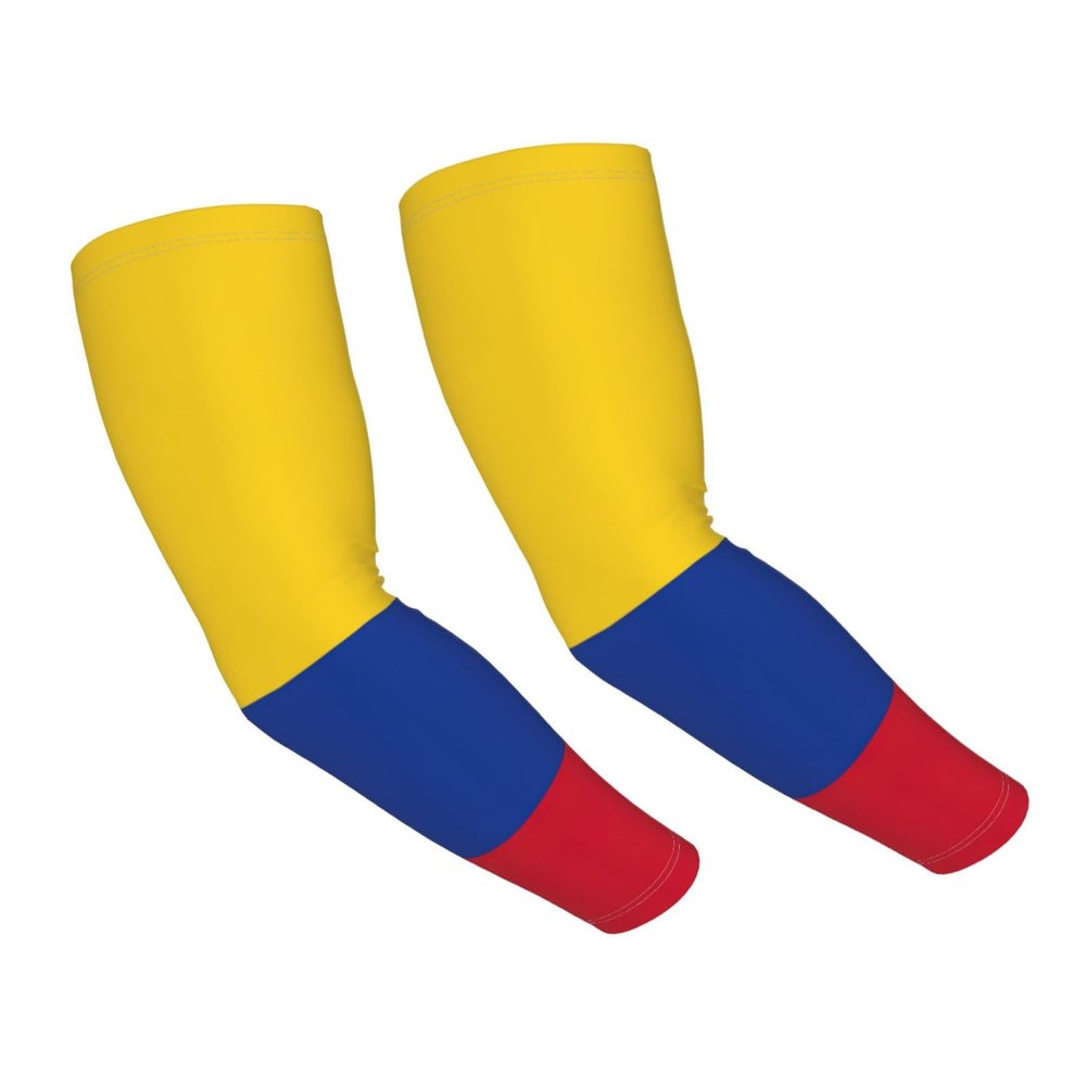 YQxwJL Colombia Flag Arm Sleeves for Men and Women