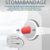 2PCS Adjustable Stoma Belt for Colostomy Care (White) view 3