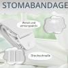 2PCS Adjustable Stoma Belt for Colostomy Care (White) view 4