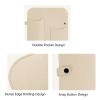 Hkfgdjdl Travel Hair Curler Storage Bag, Felt Organizer for Curling Irons and Flat Irons view 4