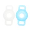CORHAD 2-Pack Protective Covers for Pet Collar Trackers, Lightweight Anti-Loss Covers for Cats and Dogs, Glow-in-the-Dark, Green and Blue view 1
