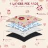 IEUUMLER 2-Pack Washable Puppy Pads, Beige Cake, 70 x 100 cm view 2
