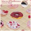 IEUUMLER 2-Pack Washable Puppy Pads, Beige Cake, 70 x 100 cm view 4