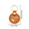 xowwyue Pet Hair Keychain - Heart Shape view 2