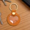 xowwyue Pet Hair Keychain - Heart Shape view 3