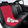 Waterproof Dog Car Seat Cover for Rear Bench view 2