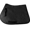 YShiuoL Cotton Horse Saddle Pad, Thickened, Sweat-Absorbing, Dust-Absorbing, Black view 1