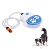 Dog Water Fountain, Step-Activated Outdoor Water Dispenser with Hose view 1