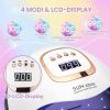 380W UV/LED Gel Nail Lamp with 81 LEDs view 4