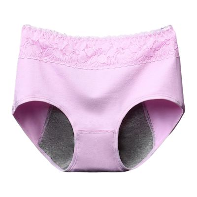 Women's 4-Layer Leakproof Period Underwear, Black, Size L