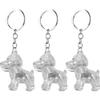 Brxmpn 3-Piece Pet Hair Keychain Set view 2