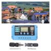 Solar System Controller, Dual USB, 10/20/30A, 12V/24V, for Lithium Batteries view 3