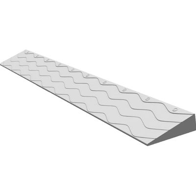 Threshold Ramp for Wheelchairs, Portable Access Ramp, Gray, 99 x 7 x 1.5 cm