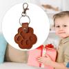 Pet Memorial Keychain with Cat Design, PU Leather view 3