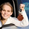 Pet Memorial Keychain with Cat Design, PU Leather view 4