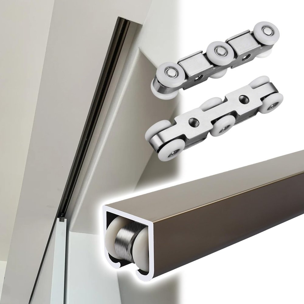 Sliding Door Track System - 380cm (149.6in)