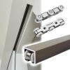 Sliding Door Track System - 380cm (149.6in) view 1